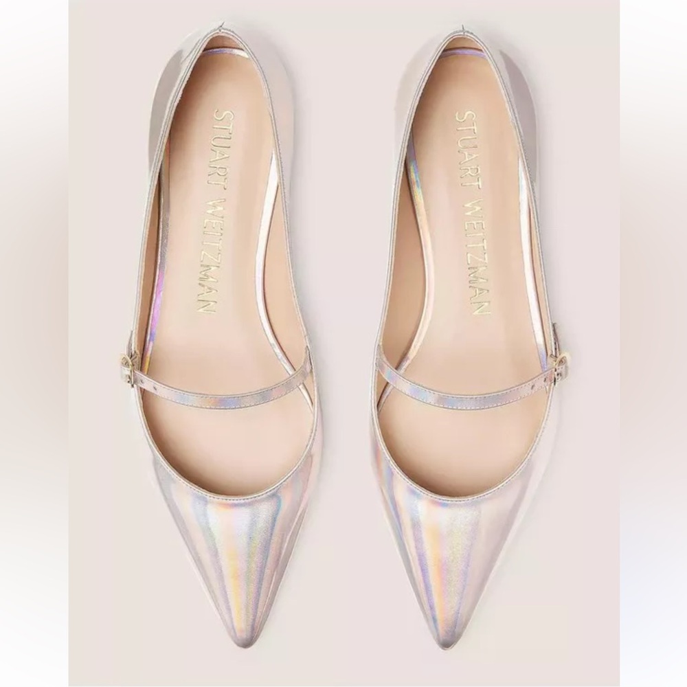 Stuart Weitzman Iridescent Flats